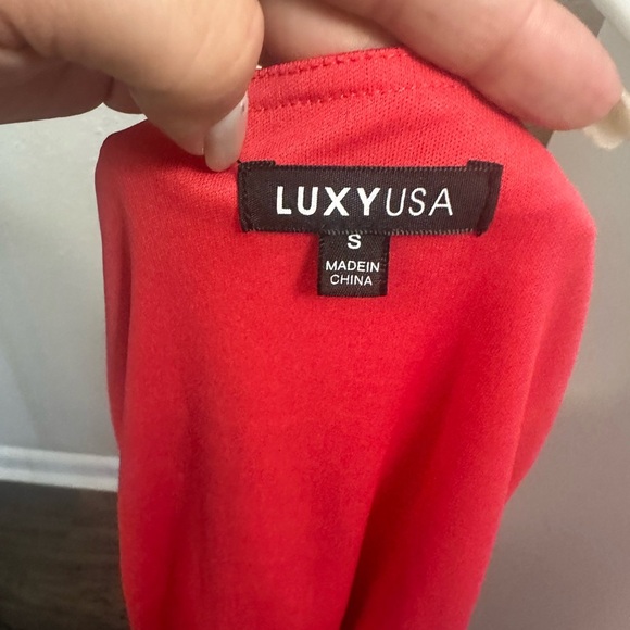 Pink and Red Sweetheart Bodycon Dress for Night Out - Picture 2 of 4